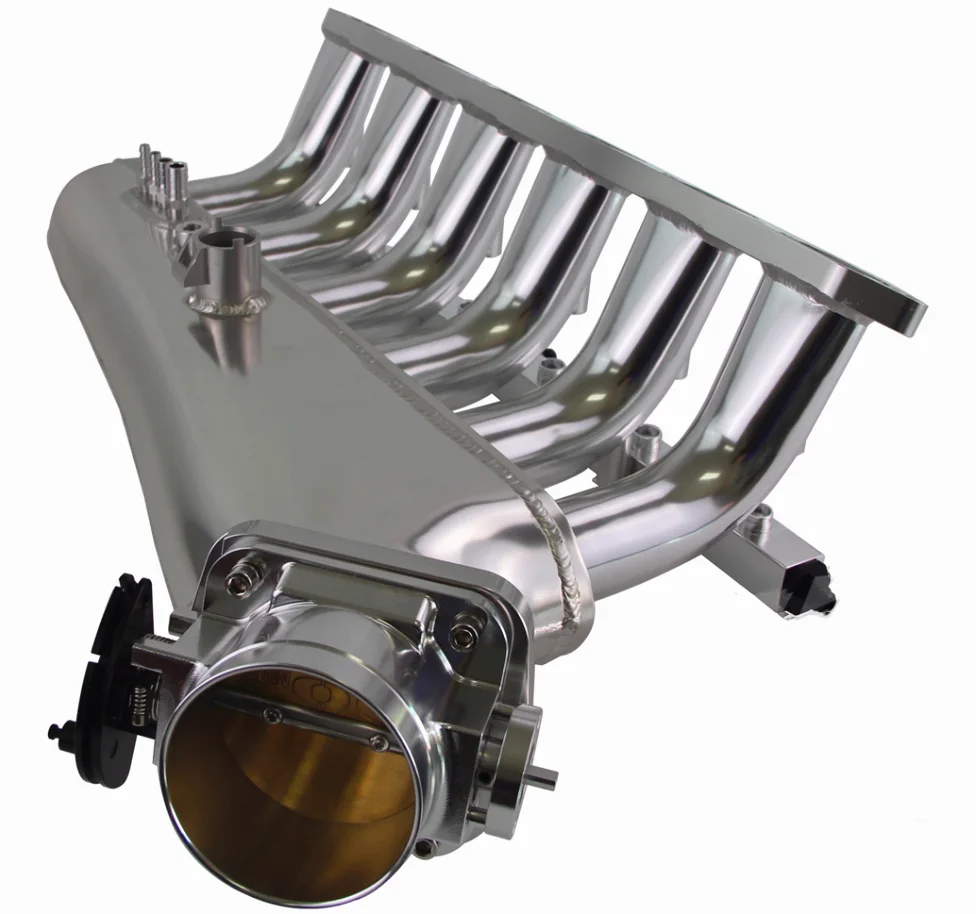 Intake Manifold W/ Fuel Rail Kit+throttle Body Fits For E36 E46 325i