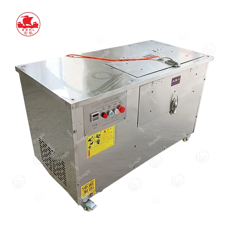 16-Automatic Fish Scale Remover Machine Fish Scaling Machine Fish Processing Machines