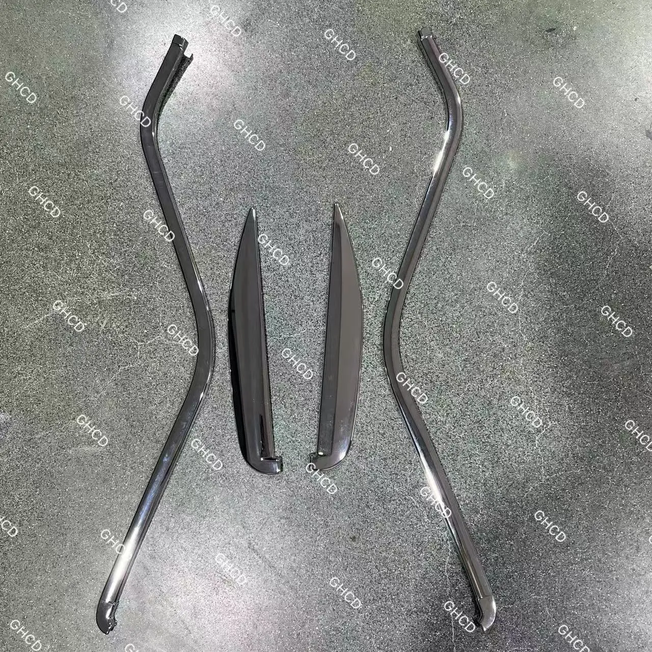 GHCD High Quality Chrome-Plated Window Garnish for Japanese Truck Models Isuzu/Elf/NQR/Hino/Mitsubishi/Nissan Plastic New