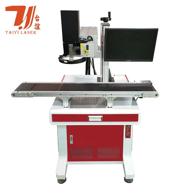 Digital Timer Circuit Breaker ABS PC Camera Automatic Positioning Visual UV Laser Marking Machine