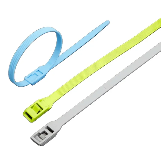 100PCS 2.5*100mm Self-locking Nylon Plastic Cable Ties 100mm Zip Tie 10 Colors 