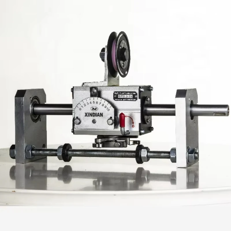 TEBAKHigh Traverse Speed Unit Drive Guide Rolls GP15C Linear traverse Unit Rolling Ring Drive with Guide Roller/rod Linear Drive