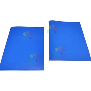 Kazakhstan Market Blue Texture Exercise Book A5 96 Pages Staple Binding Woodfree Paper Soft Cover Bulk Order