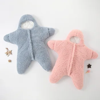 Baby Coat Winter Thickened Newborn Baby To Go Out To Prevent Fright Winter By Baby Swaddle Sleeping Bag