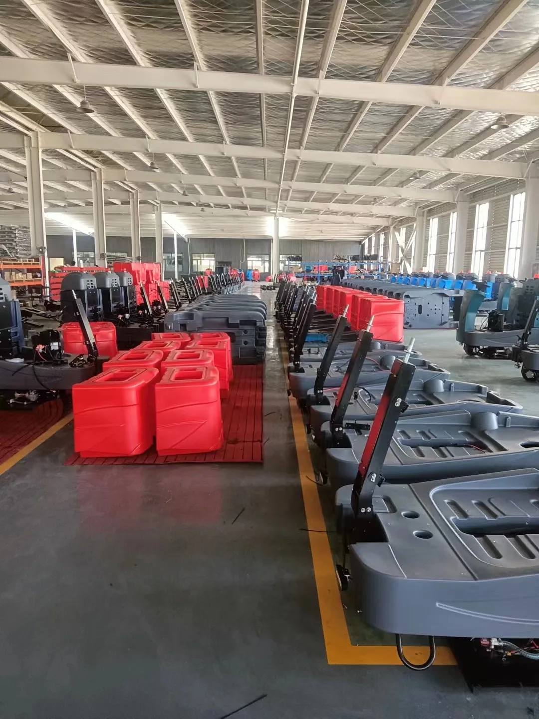 2023 automatic floor scrubber machine walk behind floor scrubber