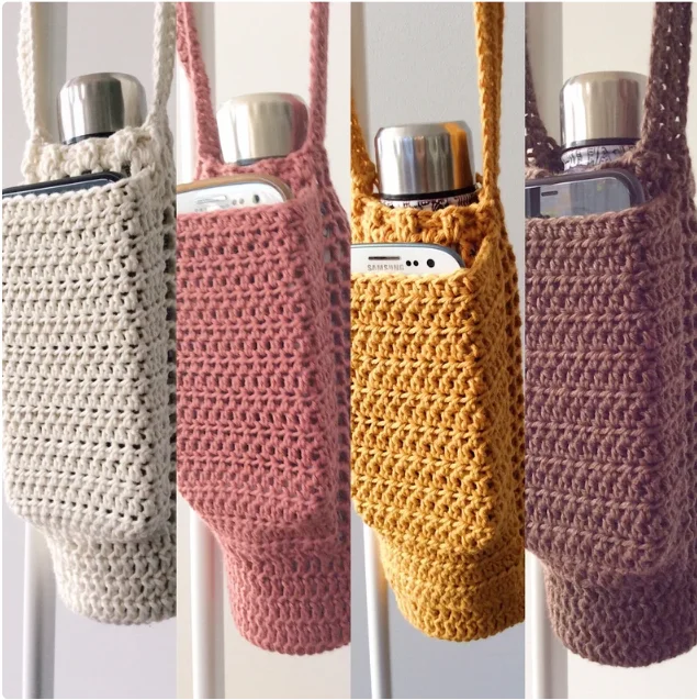 420-1500 ML Housse de bouteille d'eau Pochette avec support de sangle