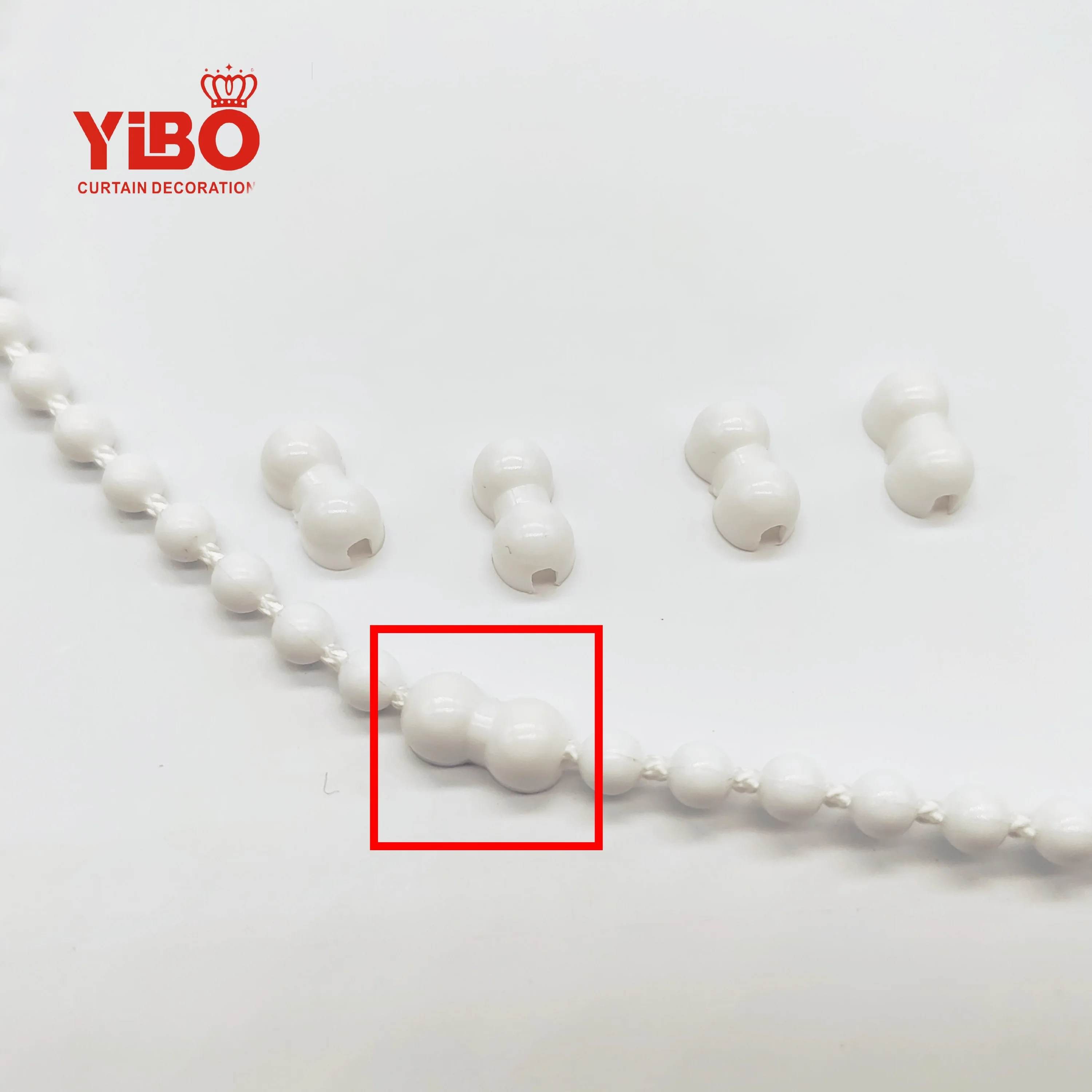 Yibo Factory Replacement Vertical Roman Roller Blind Ball Chain Cord