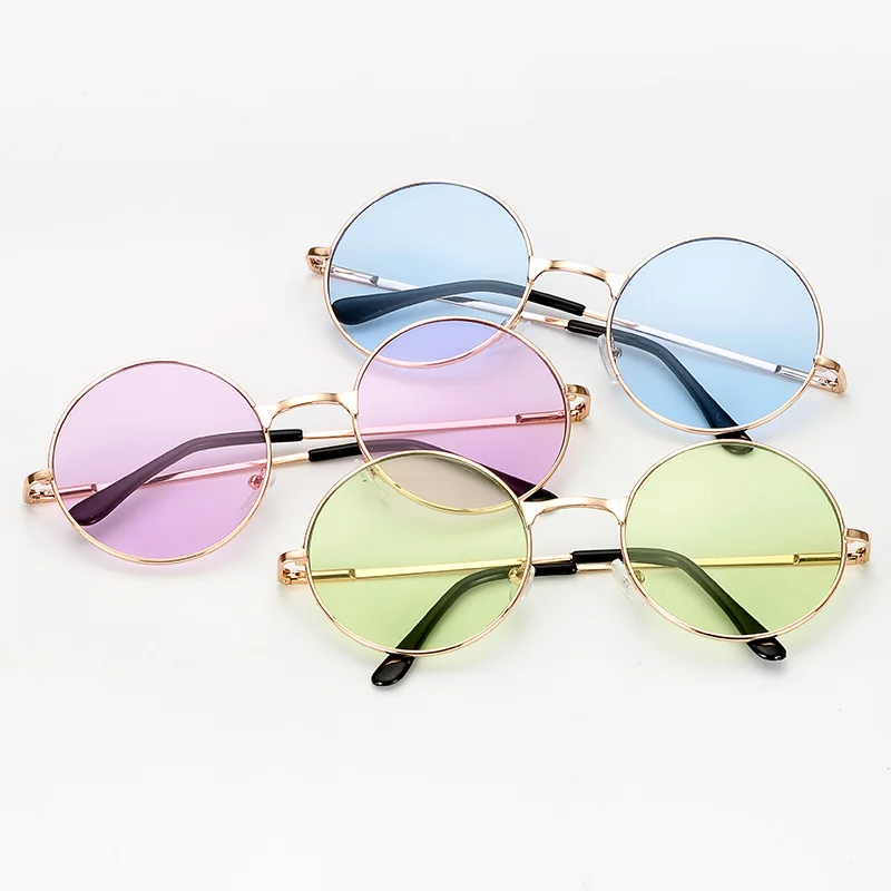 John Lennon Vintage Sunglasses Round Hippie Small John Lennon Vintage Sunglasses Round Hippie Small