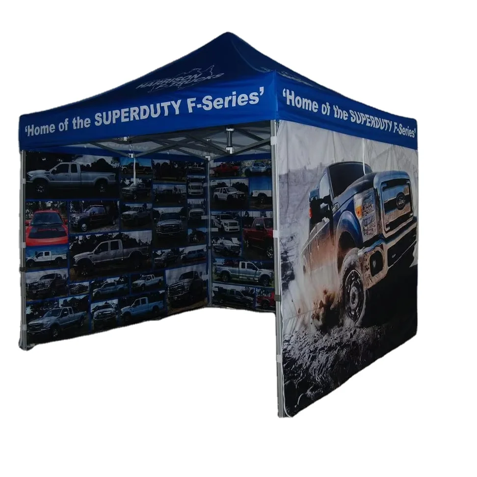 10X10 Custom Steel Canopy Tent Advertising Pop Up Tents For Trade Show Display Events Outdoor