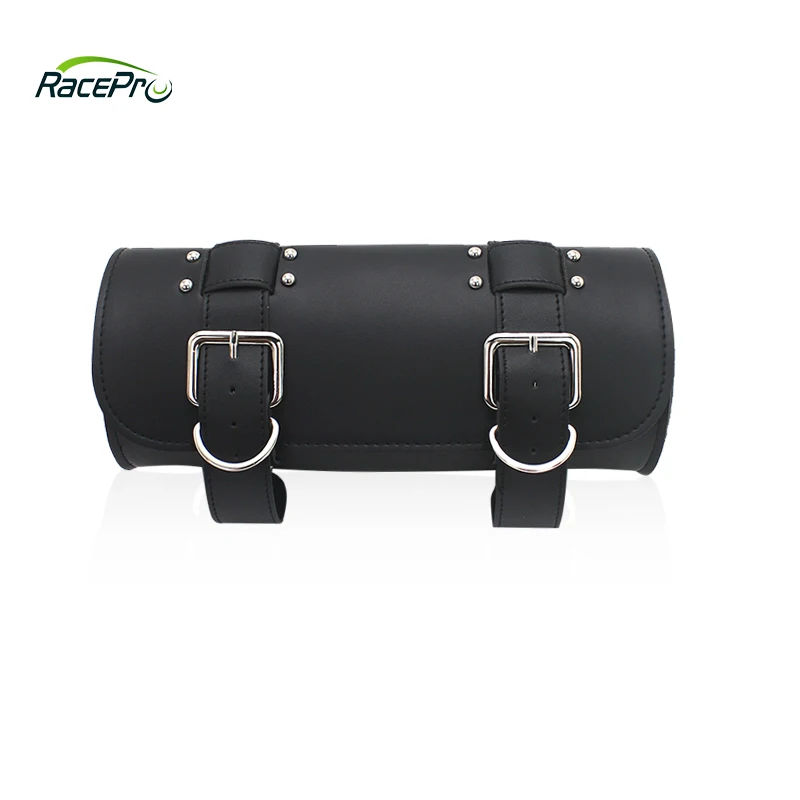 Sacoche à Outils Selle Harley Davidson Vintage - Cuir Noir