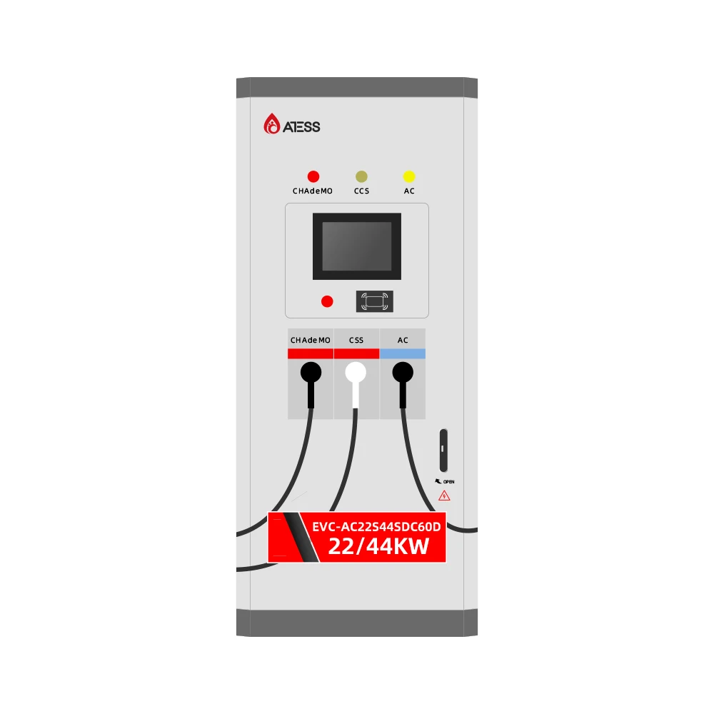 Atess EVC-AC22D/DC150D - 43kw to 100kw Combo Charger for Home