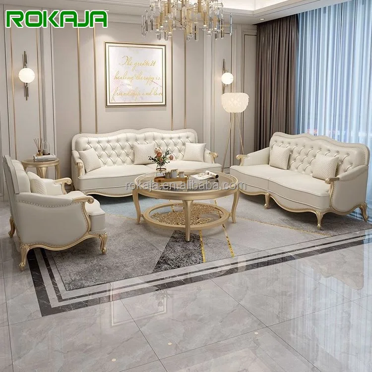 Shop Our Hot Sales American Luxury Button Sofa Set