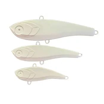 Wholesale Artificial Hard Vibration Bait Unpainted Blank VIB Fishing Lures – Hard Lure – view 3