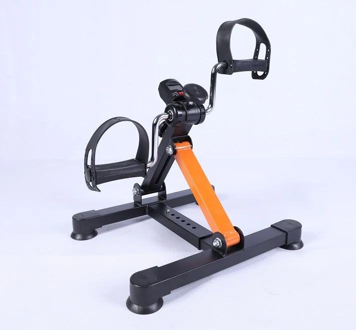 Portable Foot Exercise Cycle for Sitting with LCD Display Mini Stationary  Peddler for Rehabilitation Physical Therapy Workout