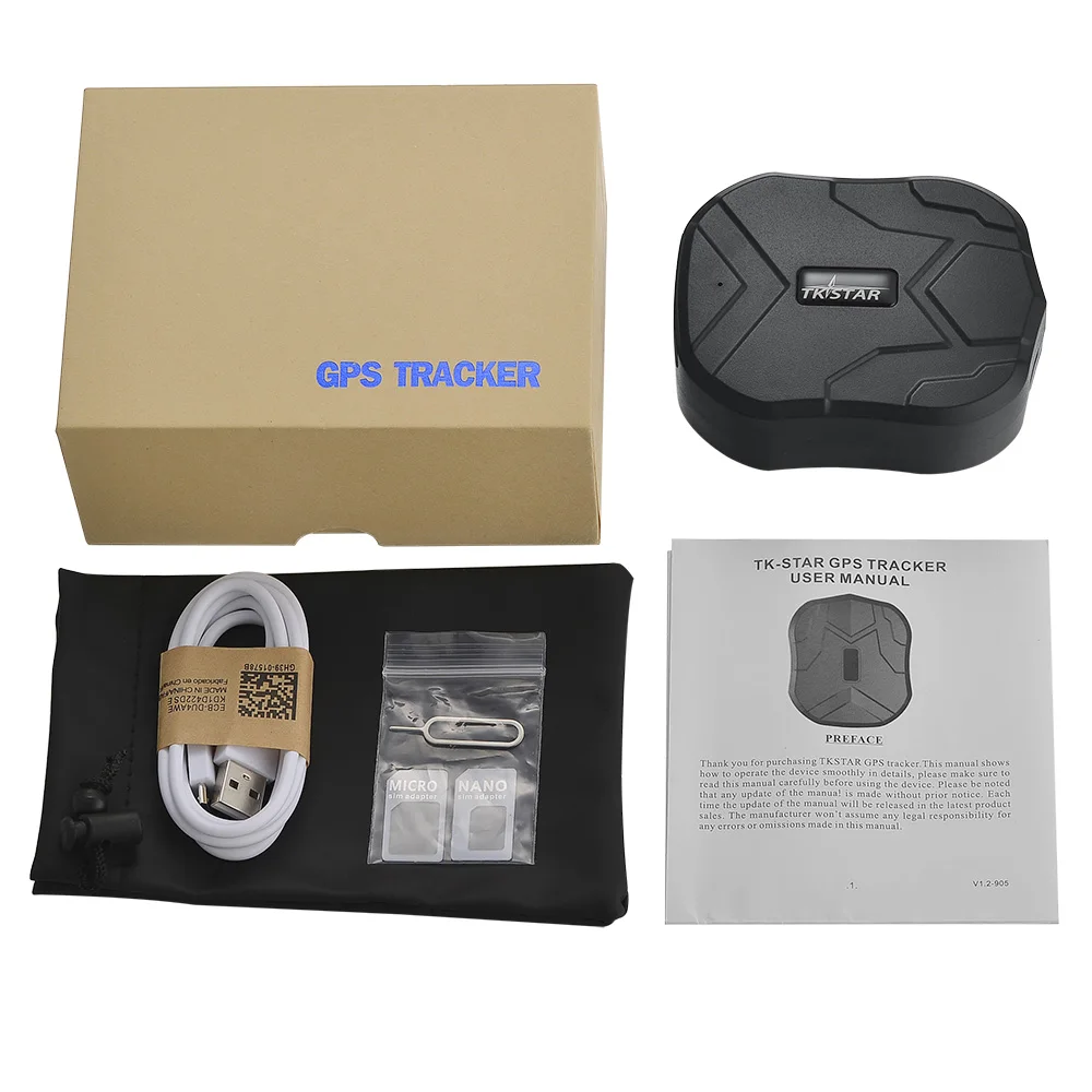TKSTAR TK905 4G Mini GPS Tracker - Waterproof Magnetic Car Tracker