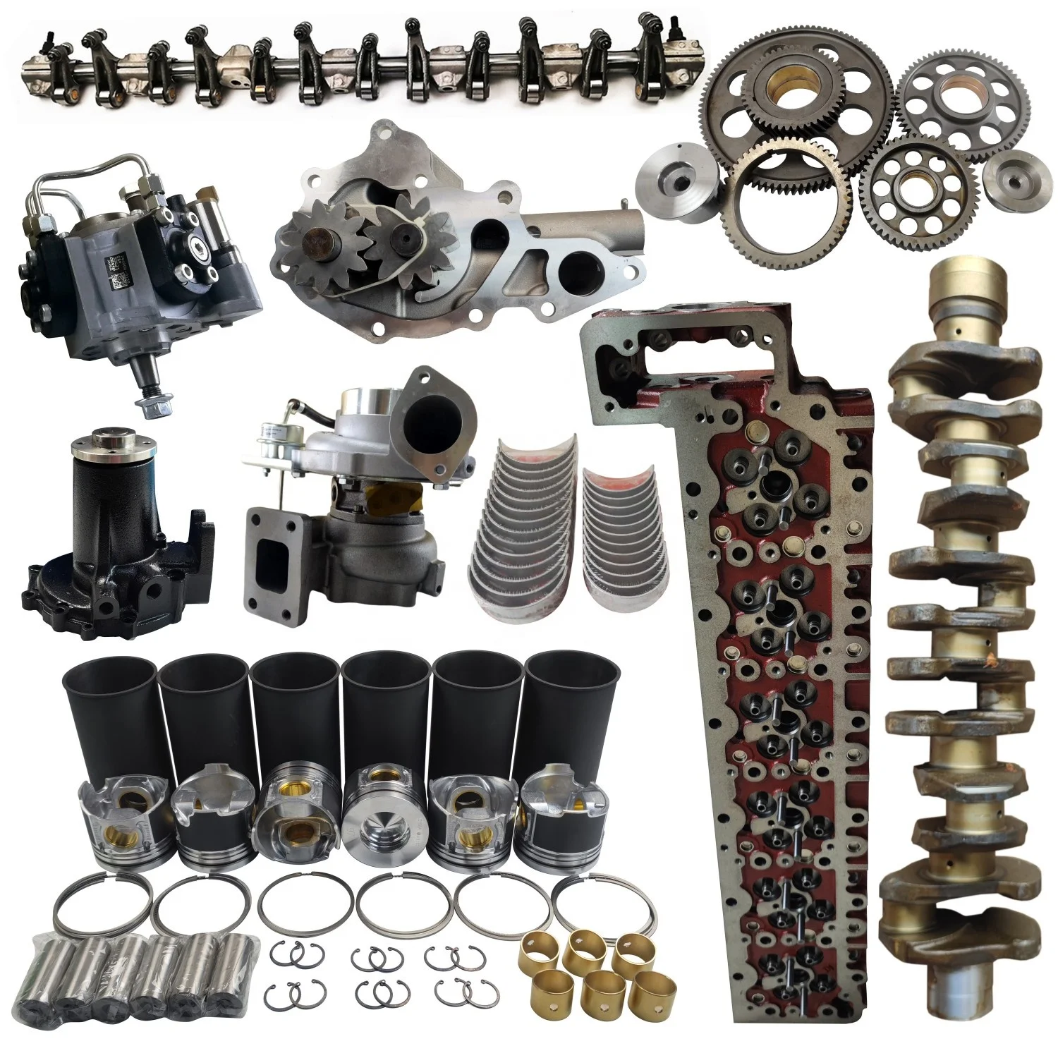 Engine Parts for FE6 Nissan Engine - Main & Rod Bearings
