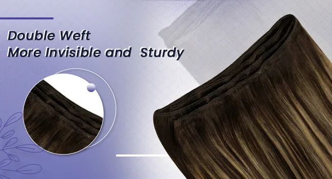 LaaVoo Weft Haarverlängerungen zum Einnähen für Frauen, 24 Zoll, 100 g, 100 % Remy-Echthaar, natürliches brasilianisches Menschenhaar, blondes Weft_voghion.com
