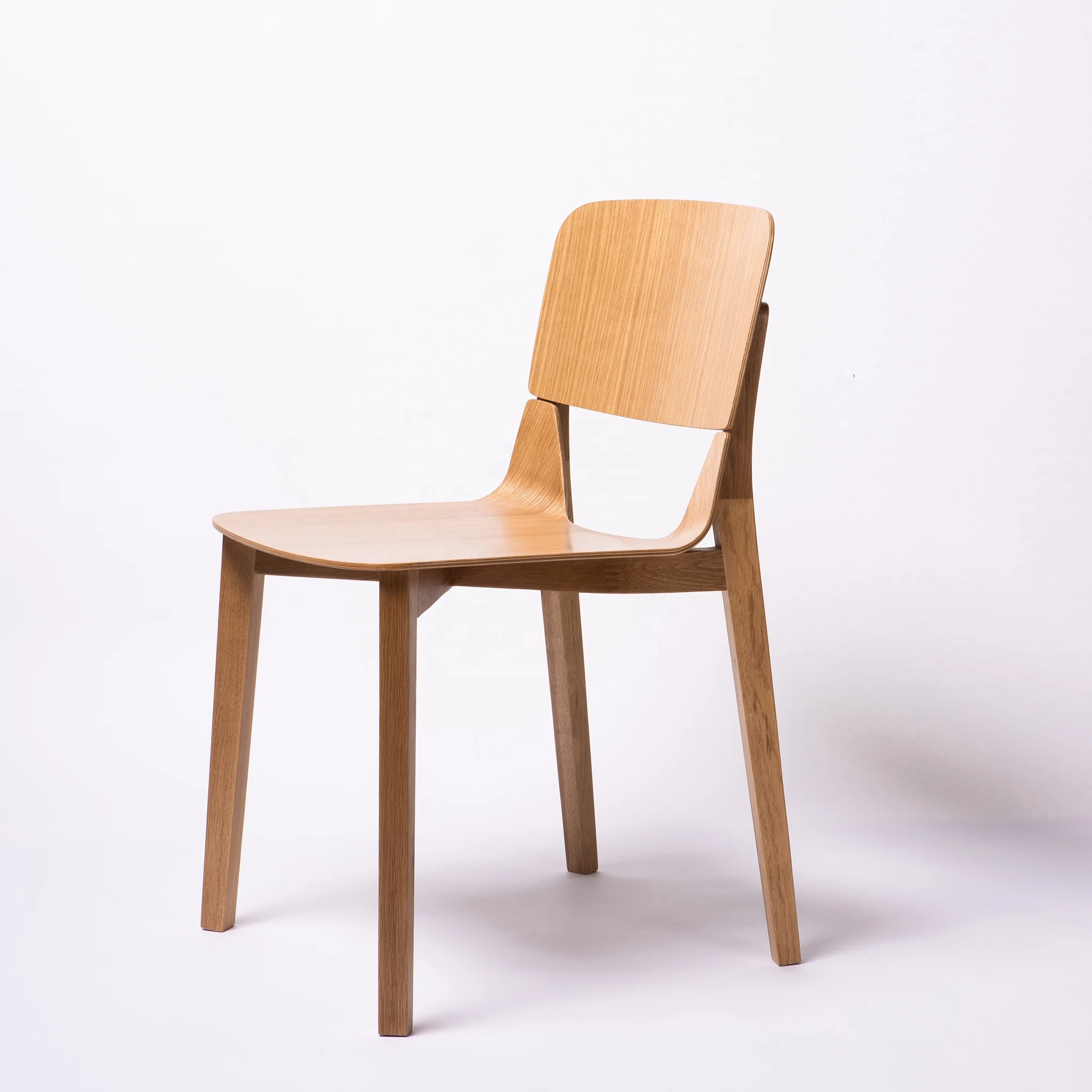 斯堪的纳维亚家居装饰坚固耐用足够的餐厅椅实木橡木餐椅北欧风格木制
