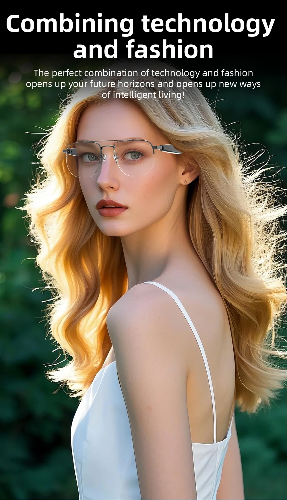 Welcome OEM Order, Factory Whole Selling Sg 15 Pro Bt Wireless Stereo Sound Smart Glasses Touch Control Smart Wearable Headset Glasses For Men And Women Speaker Glasses - Buy Touch Control Men's Smart Glasses women's Speaker Glasses sg 15 Pro Bt Wireless Stereo Sound smart Glasses With Ai Assistant uv Protection Anti-blue Lens Glasses