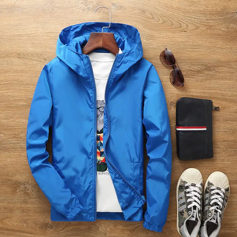 Wholesale Best Price Waterproof Outdoor Jacket Ropa De Abrigo Impermeable Solid Color Me aperçu 14