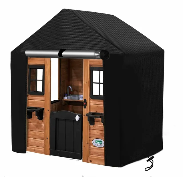 YA SHINE Waterproof Dustproof UV-Proof All-weather protection black Kids Playhouse Covers