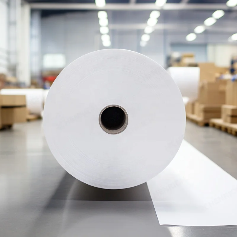 Low Cost 12 20 Gsm 1 Ton Tissue Paper Jumbo Roll Raw Material Toilet Paper Unprocessed for Making Paper