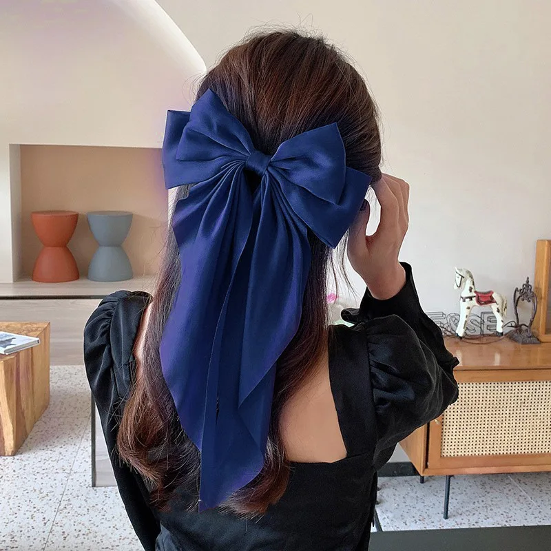 Wholesale Korean Girls Bow Knot Hair Clips - Fashion & Style