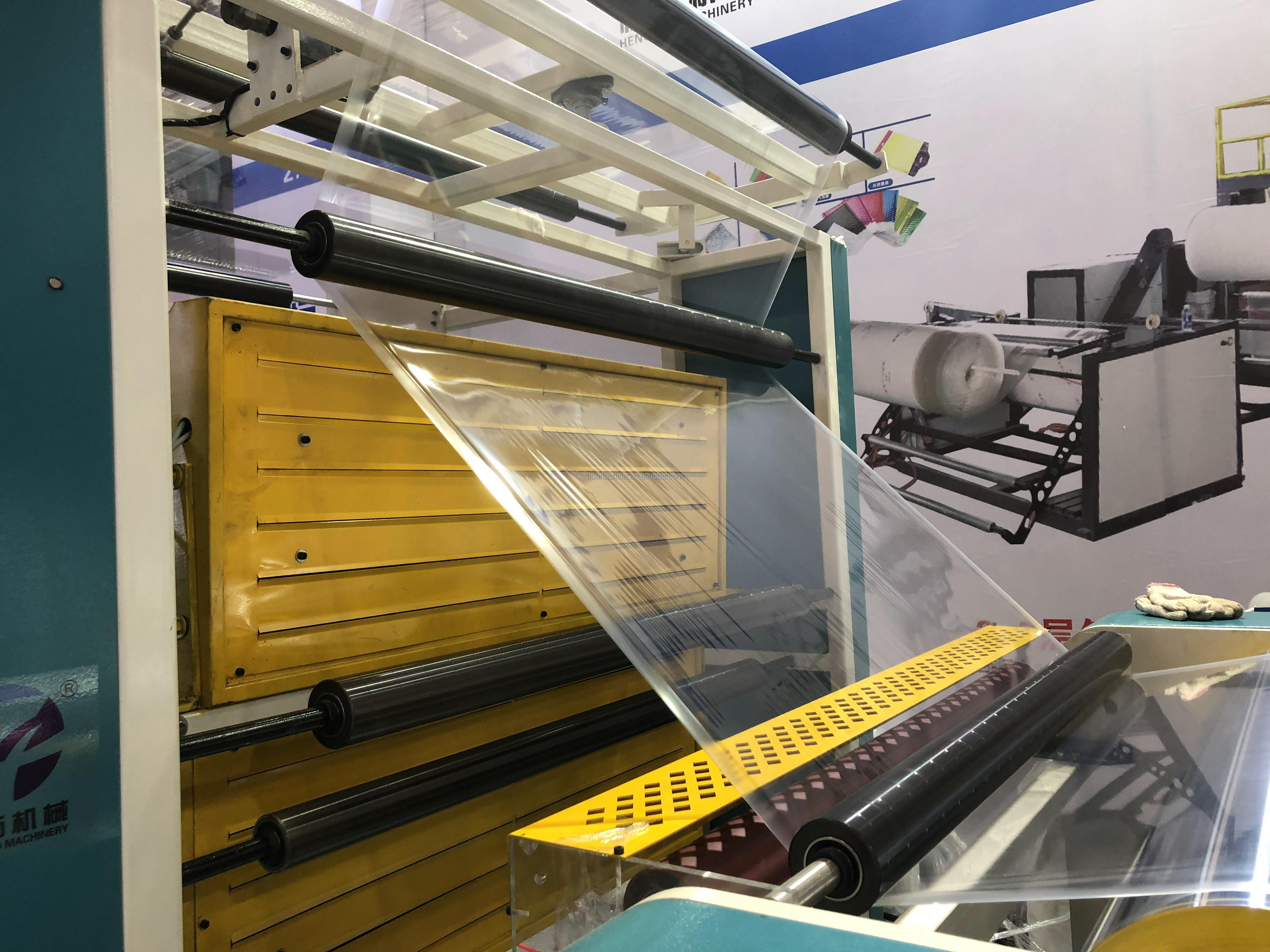 Pe Plastic Stretch Film Extruder Double Layer Coextrusion Stretch Film