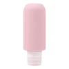 Pink Silicone Refillable Bottle