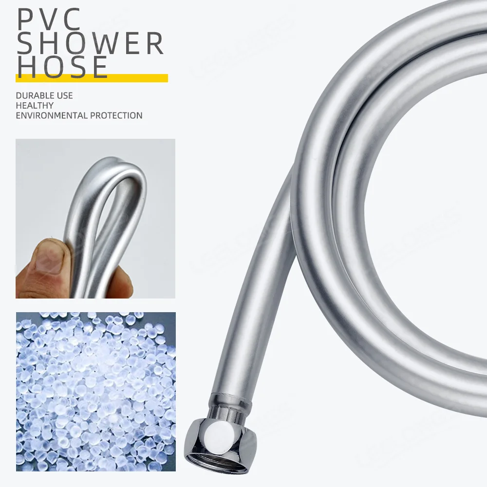1.2m 1.5m 2m Nontoxic Leakproof Handheld Shower Head Hose Flexible