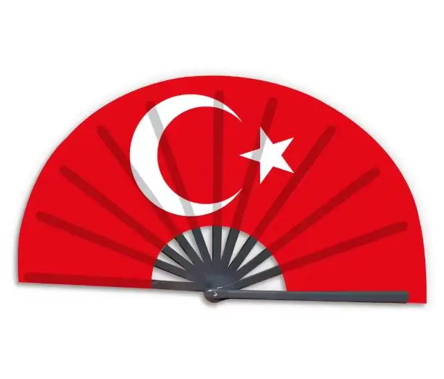 Iraq Soccer Tournament Hand Fan Decorative Folding Fan For Fans_voghion.com
