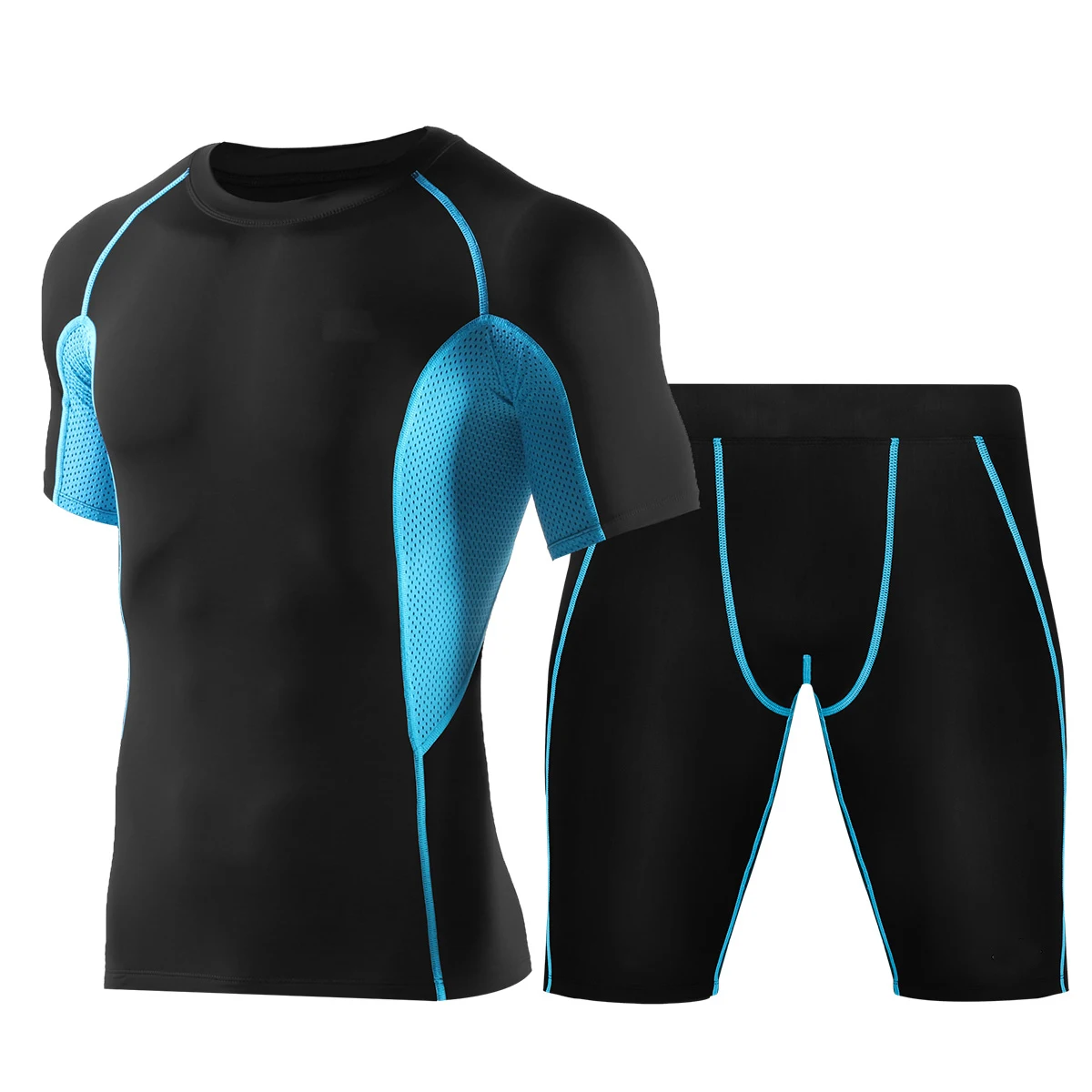 Fitness Clothing Men's Quick Dry Suit Stretch Sports Men's Tights
