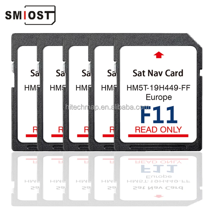 SMIOST Android Sync 3 for Ford Ranger Galaxy Transit Custom 2022 SD Card CID Kuga Edge 2013 Mondeo 2023 F11