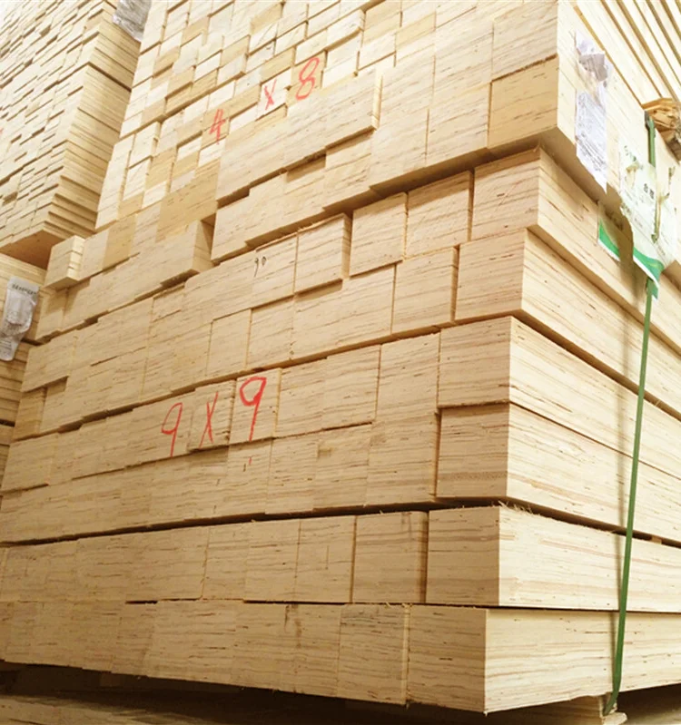 Lvl Beams Laminated Veneer Lumber For Construction Outdoor Structural