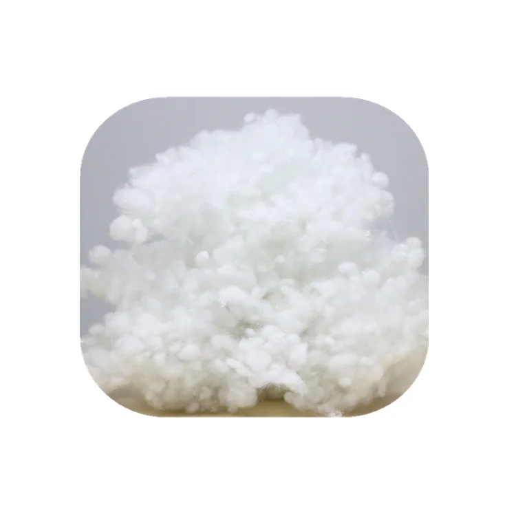 Материал для наполнения подушек Полиэфирное штапельное волокно огнезащитное полиэфирное