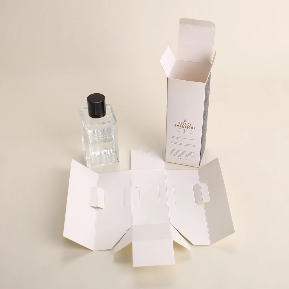product jinayon custom soft folding perfume bottle packaging box with paper lining hot stamping logo for cosmetics-4