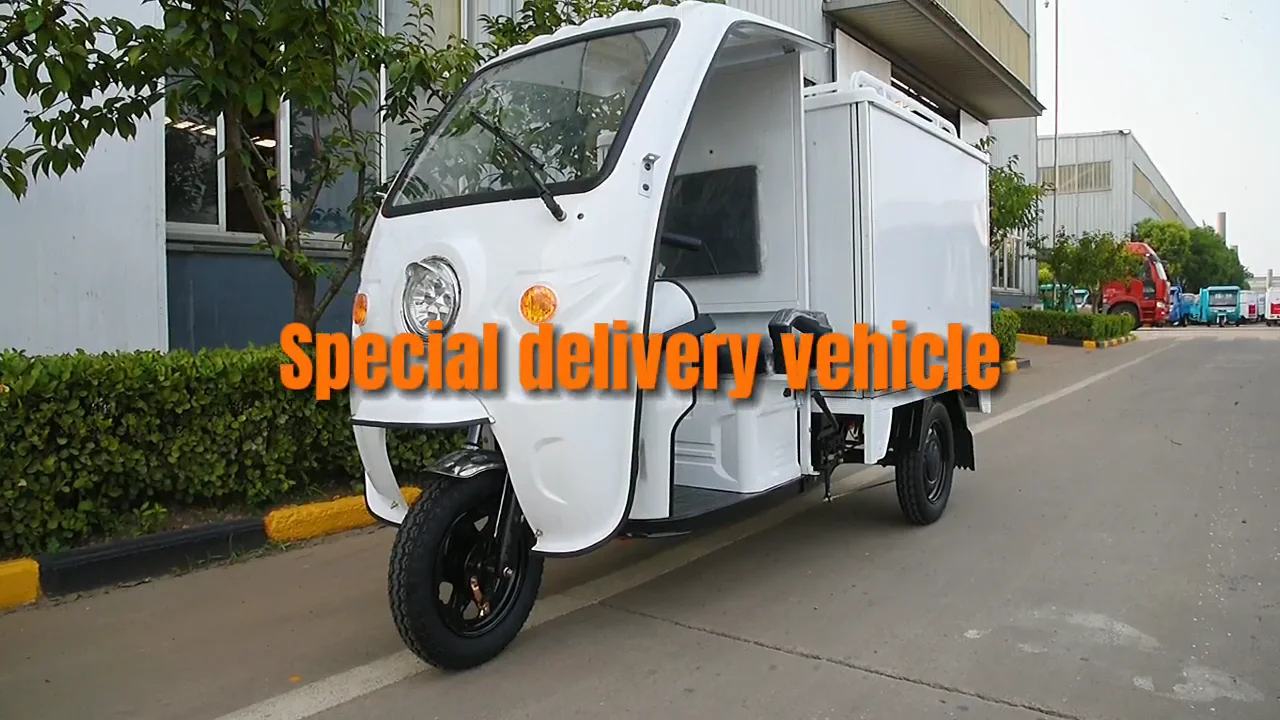 Jinpeng High Quality Electric Tricycles Cargo Motorized Tricycles 