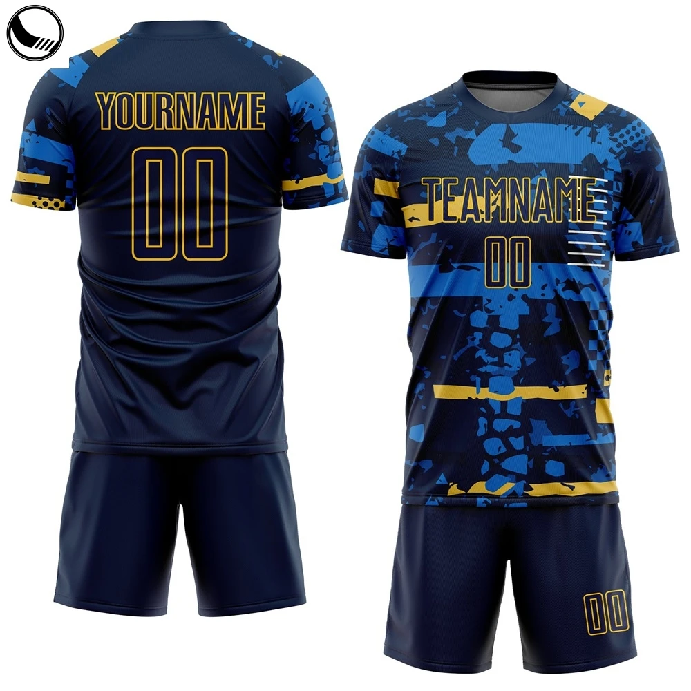 BETHERIVAL Fit Dry White Sublimation Fabric Spark Cheap Team Shirt Set Letter and Number Print Soccer Jersey Machine