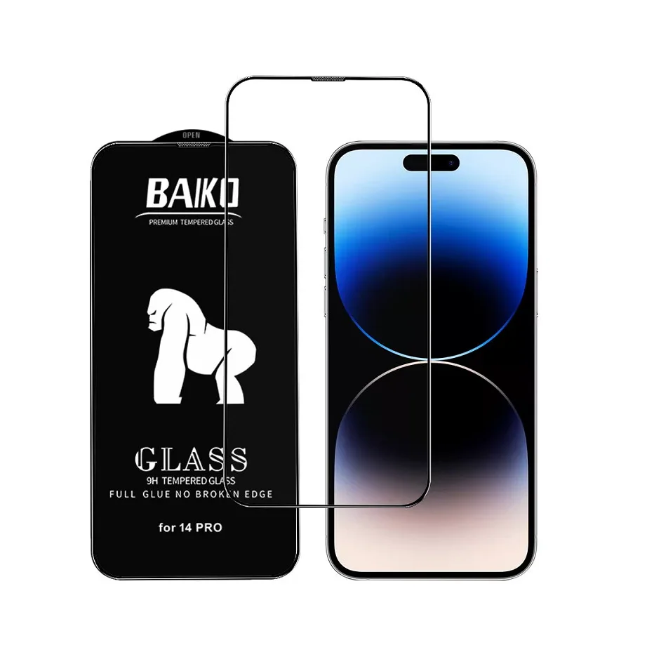 BAIKO Tempered Glass Premium Dust Proof Screen Protectors