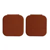 Brown PU Leather Mirror