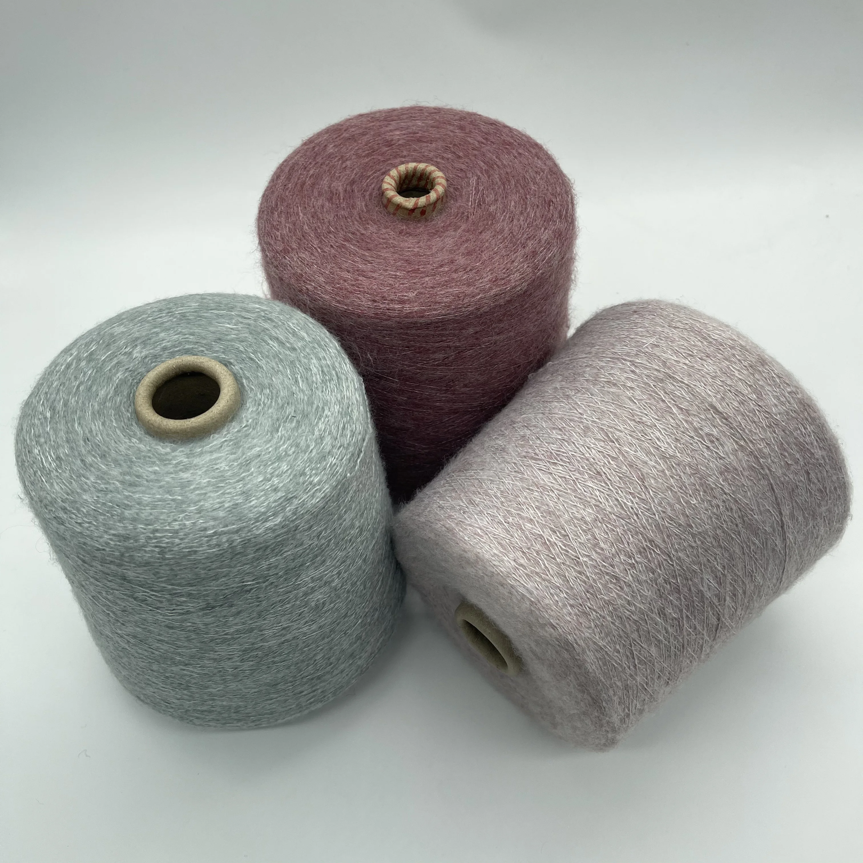 Thick Fluffy Fancy Wool Yarn 1/2.6nm 59% Acrylic 21% Polyester 13% ...