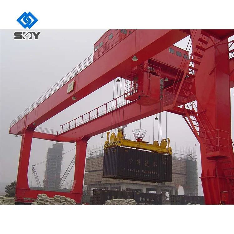 Port Double Girder Shipping Container Crane 110 Ton for Container Terminal Cranes