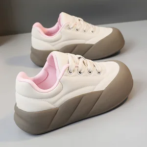Made in China Women's Shoes Fashion Trend Platform Sports Casual Shoes Campus Student Shoes