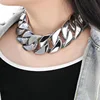 silver necklace