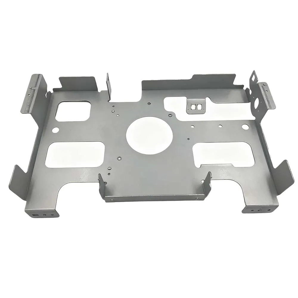 Alta Precisione OEM Su Misura in Lamiera Taglio Laser Saldatura Fabbricazione Fresatura CNC Parti in Acciaio Piega della Lamiera