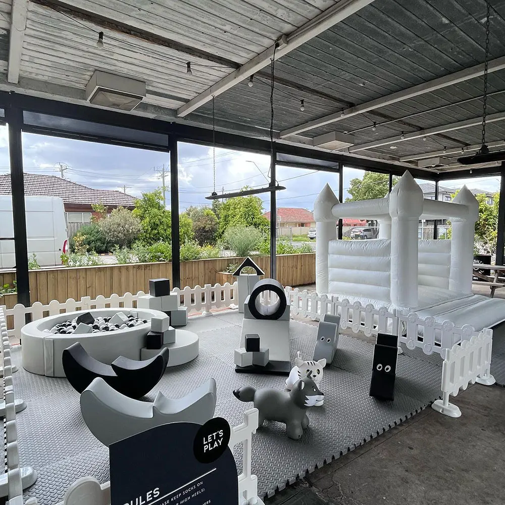 Premium Indoor Soft Play Equipment With Soft And Safe Floor Mats For