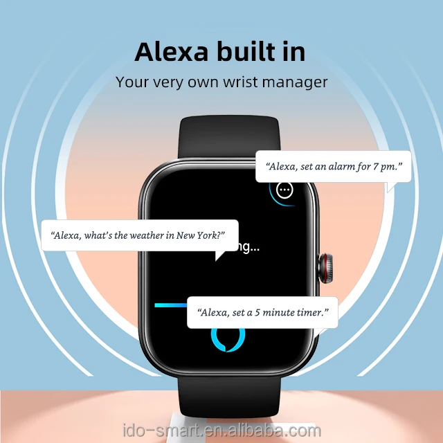 Mode IDO neueste Smartwatch Fitness Tracker Anruf empfangen Wählen
