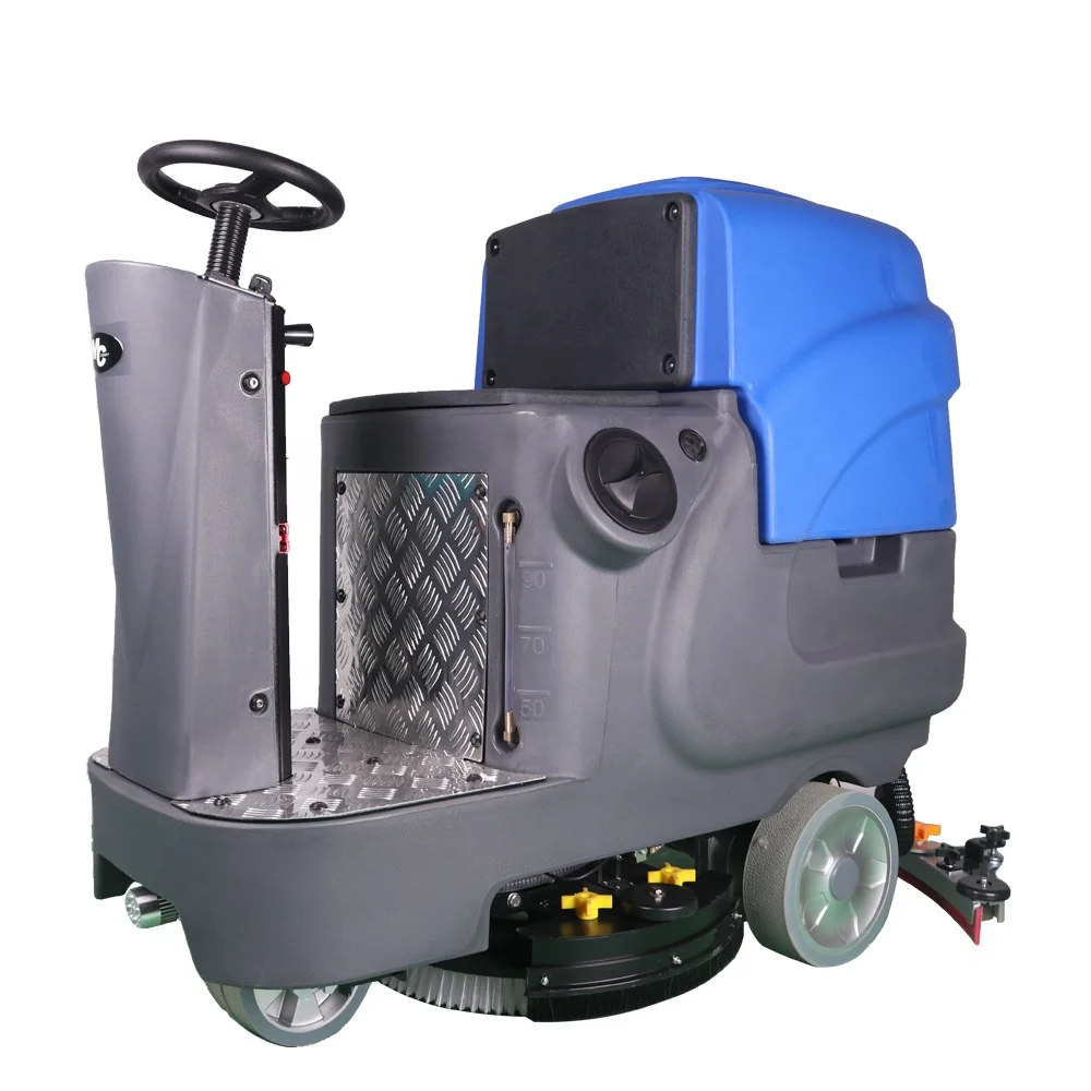 RD560N Hotel Ground Industrial Epoxy Workshop Floor Cleaning Scrubber Machine