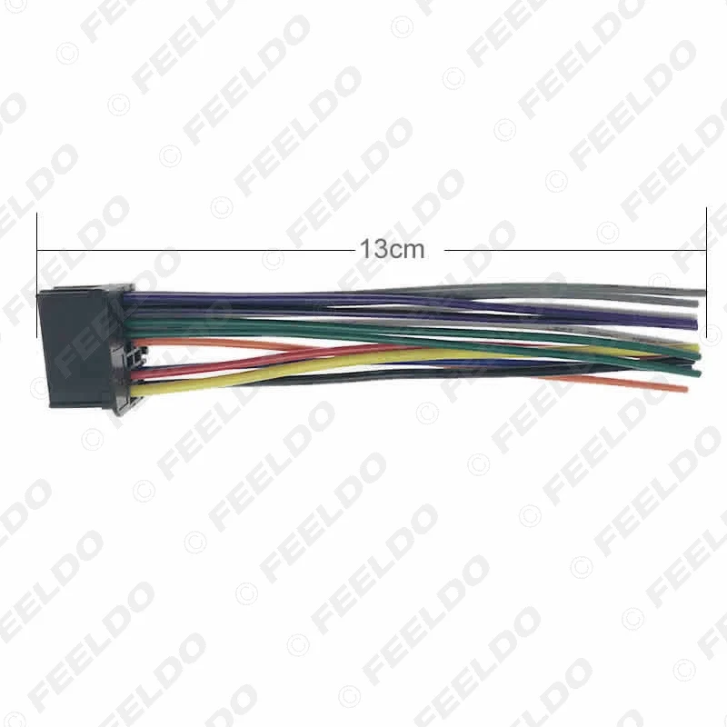 car iso 16pin harness radio wire