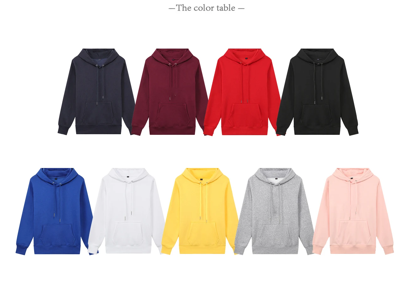 Hic Wholesale Heavy 500g Hoodies Unisex Add Wool Sweater Custom Logo ...